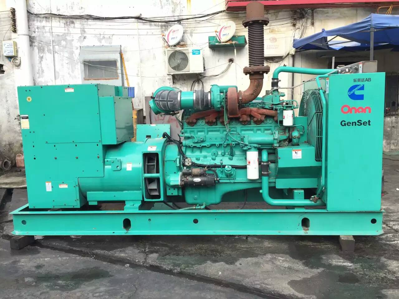 富宁租赁发电机-柴油发电机不正常冒烟的原因